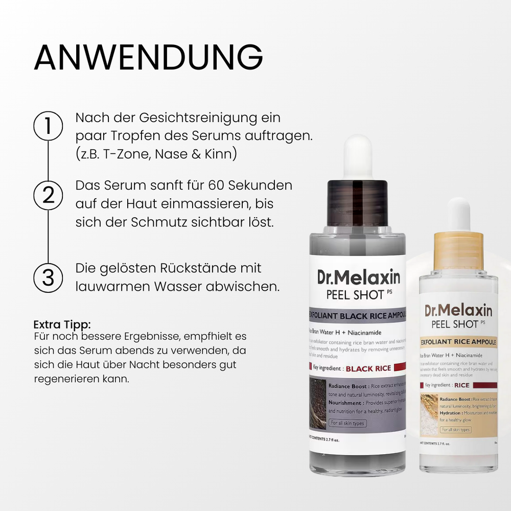 HautKlar™ - Rice Peel Glow-Serum